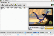 dvdXsoft PSP Video Converter screenshot